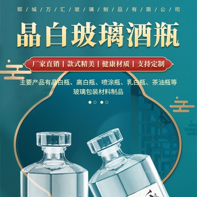 精致玻璃小酒瓶 白酒分装专用 数千余种精美款式 按图定做